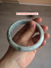 Load image into Gallery viewer, 56-65mm certified 100% Natural type A light green jadeite jade bangle group S34 (Clearance)