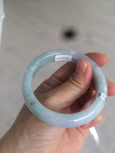 Load image into Gallery viewer, 53.5mm 100% natural Type A green/yellow/purple jadeite jade bangle AS31-0528