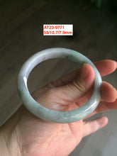 Load image into Gallery viewer, Sale! Type A 100% Natural dark green/white/black Jadeite Jade bangle with defects group 3
