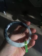 Load image into Gallery viewer, Sale! Certified type A 100% 55-61mm Natural green/white/purple Jadeite bangle group AG6