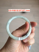 Load image into Gallery viewer, Sale! 49-54mm certified Type A 100% Natural dark green/white/black Jadeite Jade bangle with defects group GC30