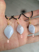 Load image into Gallery viewer, 100% natural type A jadeite jade Willow leaves pendants AB72