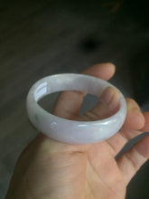 Load image into Gallery viewer, 50mm certified Type A 100% Natural green/purple/yellow (FU LU SHOU) Jadeite Jade bangle AS46-2626