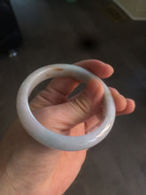 Load image into Gallery viewer, 53.7mm certificated Type A 100% Natural light blue/green/yellow/purple Jadeite Jade bangle AK34-7263