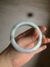 Load image into Gallery viewer, 53.5mm certified 100% natural Type A green purple jadeite jade bangle AQ15-1709