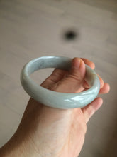 Load image into Gallery viewer, 59mm Certified Type A 100% Natural light green Jadeite Jade bangle D75-3759