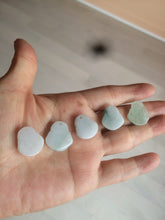 Load image into Gallery viewer, 100% Natural type A light green/purple/white small happy buddha jadeite Jade pendant necklace AQ53 add on item