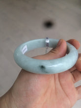 Load image into Gallery viewer, 57.6mm certified type A 100% Natural green jadeite jade bangle AS24-2107