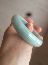 Load image into Gallery viewer, 52.6mm Type A 100% Natural light green Jadeite Jade bangle GC34-0529(add on item)