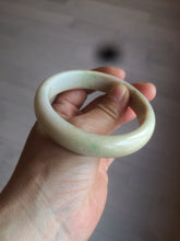 Load image into Gallery viewer, 58.3mm Type A 100% Natural sunny green/yellow Jadeite bangle AF75