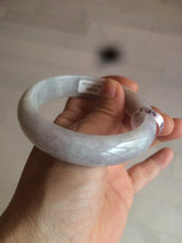 Load image into Gallery viewer, 58.3mm Certified Type A 100% Natural white/yellow/green Jadeite Jade bangle D60-0578