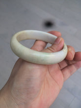 Load image into Gallery viewer, 58.3mm Type A 100% Natural sunny green/yellow Jadeite bangle AF75