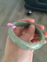 Load image into Gallery viewer, 56mm Certified Type A 100% Natural green/brown Jadeite Jade bangle B17-6727