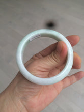 Load image into Gallery viewer, 53.8mm certified 100% natural Type A fresh light green/purple/white jadeite jade bangle AB72-9458