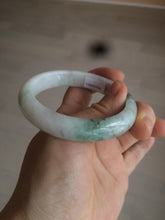 Load image into Gallery viewer, 54.5mm certified Type A 100% Natural green/purple/yellow (FU LU Shou) jadeite jade bangle AB71-9798