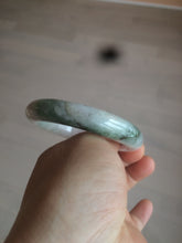 Load image into Gallery viewer, 54.5mm certified Type A 100% Natural green/purple/yellow (FU LU Shou) jadeite jade bangle AB71-9798