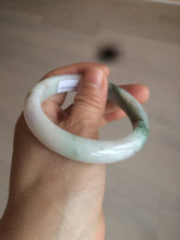 Load image into Gallery viewer, 54.5mm certified Type A 100% Natural green/purple/yellow (FU LU Shou) jadeite jade bangle AB71-9798