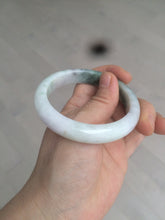 Load image into Gallery viewer, 54.5mm certified Type A 100% Natural green/purple/yellow (FU LU Shou) jadeite jade bangle AB71-9798