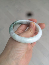 Load image into Gallery viewer, 54.5mm certified Type A 100% Natural green/purple/yellow (FU LU Shou) jadeite jade bangle AB71-9798