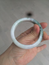 Load image into Gallery viewer, 54.5mm certified Type A 100% Natural green/purple/yellow (FU LU Shou) jadeite jade bangle AB71-9798