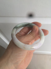 Load image into Gallery viewer, 54.5mm certified Type A 100% Natural green/purple/yellow (FU LU Shou) jadeite jade bangle AB71-9798