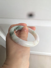 Load image into Gallery viewer, 54.5mm certified Type A 100% Natural green/purple/yellow (FU LU Shou) jadeite jade bangle AB71-9798