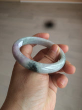Load image into Gallery viewer, 54.5mm certified Type A 100% Natural green/purple/white jadeite jade bangle AB69-9790