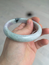 Load image into Gallery viewer, 54.5mm certified Type A 100% Natural green/purple/white jadeite jade bangle AB69-9790