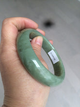 Load image into Gallery viewer, 60.8mm certified 100% Natural green/yellow nephrite Jade bangle HT48-8448