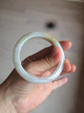 Load image into Gallery viewer, 52.6mm 100% natural certified green/white/yellow jadeite jade bangle W91-1957