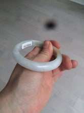 Load image into Gallery viewer, 52.6mm 100% natural certified green/white/yellow jadeite jade bangle W91-1957