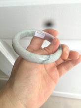 Load image into Gallery viewer, 54.5mm certified Type A 100% Natural green/purple/white jadeite jade bangle AB69-9790