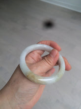 Load image into Gallery viewer, 52.6mm 100% natural certified green/white/yellow jadeite jade bangle W91-1957