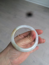 Load image into Gallery viewer, 52.6mm 100% natural certified green/white/yellow jadeite jade bangle W91-1957