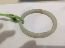 Load image into Gallery viewer, 54.7mm Certificated Type A 100% Natural yellow oval jadeite jade bangle AC37-8526
