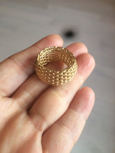 Load image into Gallery viewer, Fashion jewelry All new Stainless Steel Bird Nest band Ring size 8 1/2 FJ1