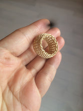 Load image into Gallery viewer, Fashion jewelry All new Stainless Steel Bird Nest band Ring size 8 1/2 FJ1