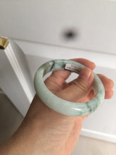 Load image into Gallery viewer, 55.6mm Certified type A 100% Natural green Jadeite bangle AD83-3514