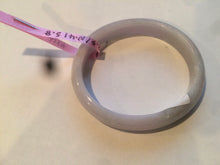Load image into Gallery viewer, 51.3mm Certified Type A 100% Natural green light purple Jadeite Jade oval bangle AD53-3154