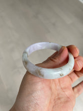 Load image into Gallery viewer, 51.5mm Certified Type A 100% Natural light green/purple/yellow/brown oval shape Jadeite Jade bangle AS14-0710