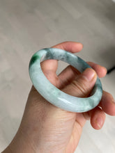 Load image into Gallery viewer, 54mm Certificated sunny green jadeite jade bangle AS11-0444