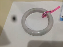 Load image into Gallery viewer, 58mm Certified Type A 100% Natural green/white Jadeite Jade bangle AB57-9281