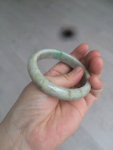Load image into Gallery viewer, 54.6mm certified 100% natural Type A sunny green/brown/gary jadeite jade bangle AR79-2789
