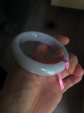 Load image into Gallery viewer, 53.6mm 100% natural Type A white/yellow jadeite jade bangle Y62