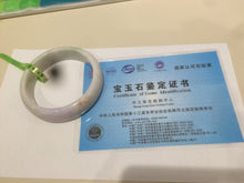 Load image into Gallery viewer, 59mm Certified 100% natural Type A green/orange/purple jadeite jade bangle AB60-5684