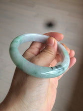 Load image into Gallery viewer, 57mm certified 100% natural Type A green/purple jadeite jade bangle AF10-0623
