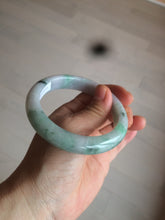 Load image into Gallery viewer, 57mm certified 100% natural Type A green/purple jadeite jade bangle AF10-0623