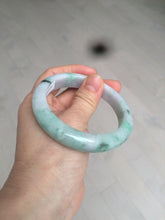 Load image into Gallery viewer, 57mm certified 100% natural Type A green/purple jadeite jade bangle AF10-0623