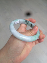 Load image into Gallery viewer, 57mm certified 100% natural Type A green/purple jadeite jade bangle AF10-0623