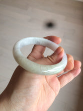 Load image into Gallery viewer, 56.5mm certified 100% natural Type A green yellow purple jadeite jade bangle AF8-8939